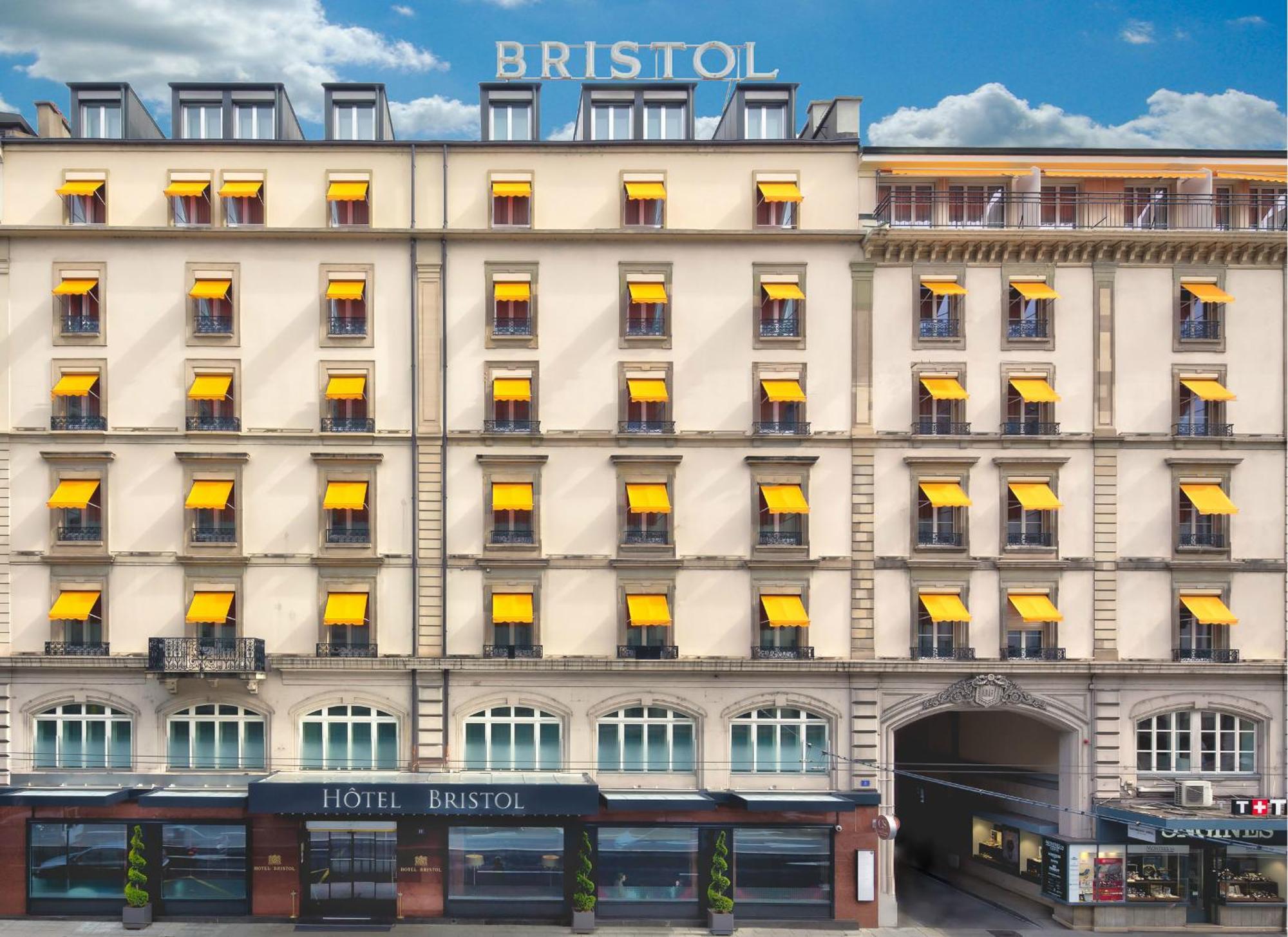 Hotel Bristol Geneva Exterior foto